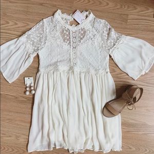 Women's small white dress